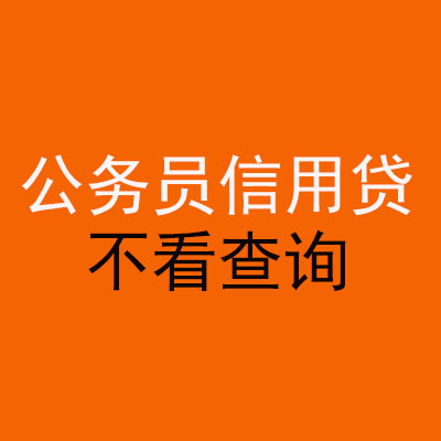 卢氏公务员信用贷款